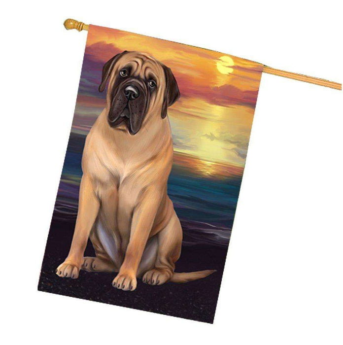 Bullmastiffs Dog House Flag