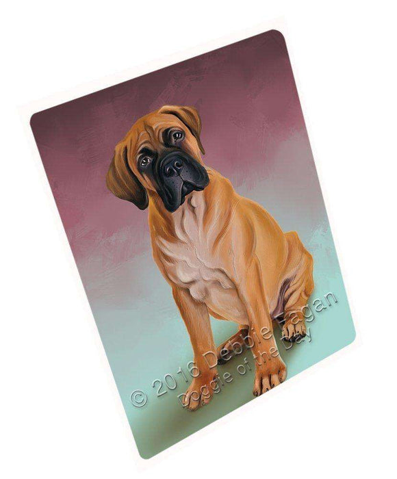 Bullmastiffs Dog Large Refrigerator / Dishwasher Magnet D149