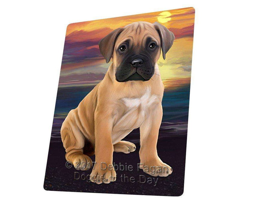 Bullmastiffs Dog Large Refrigerator / Dishwasher Magnet D398