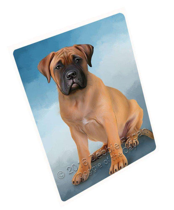 Bullmastiffs Dog Tempered Cutting Board CB075