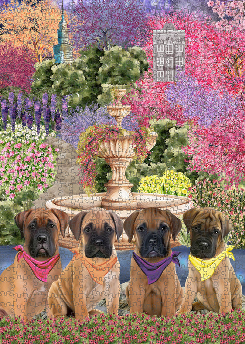 Bullmastiff Jigsaw Puzzle: Explore a Variety of Designs, Interlocking Halloween Puzzles for Adult, Custom, Personalized, Pet Gift for Dog Lovers