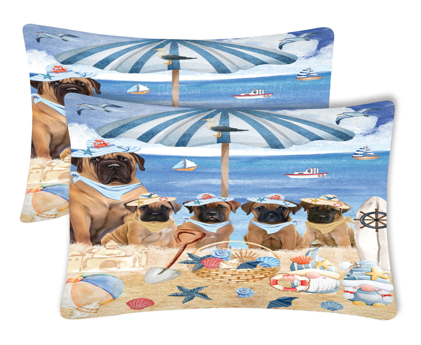 Bullmastiff Pillow Case, Standard Pillowcases Set of 2, Explore a Variety of Designs, Custom, Personalized, Pet & Dog Lovers Gifts