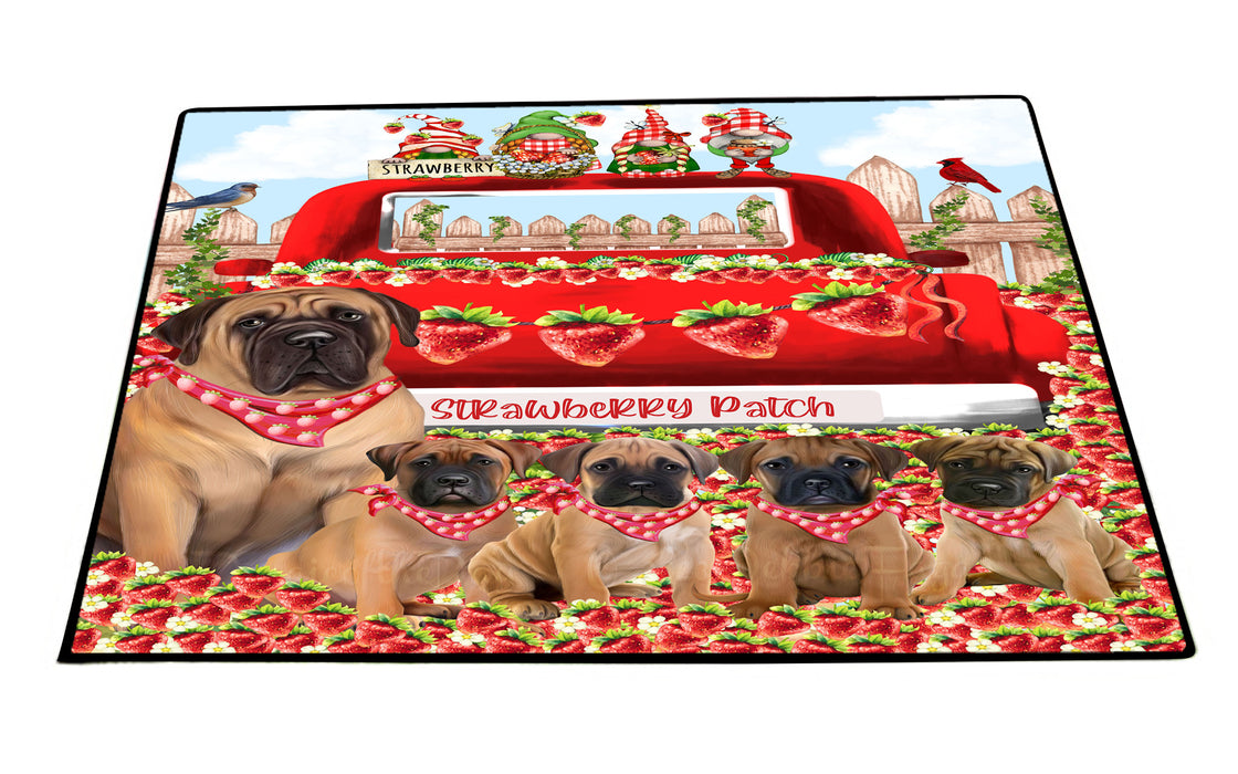 Bullmastiff Floor Mat, Explore a Variety of Custom Designs, Personalized, Non-Slip Door Mats for Indoor and Outdoor Entrance, Pet Gift for Dog Lovers
