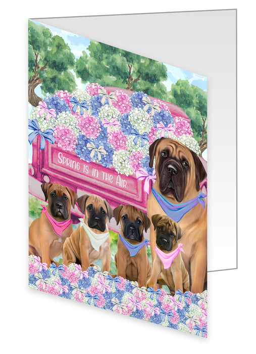 Bullmastiff Greeting Cards & Note Cards: Explore a Variety of Designs, Custom, Personalized, Halloween Invitation Card with Envelopes, Gifts for Dog Lovers