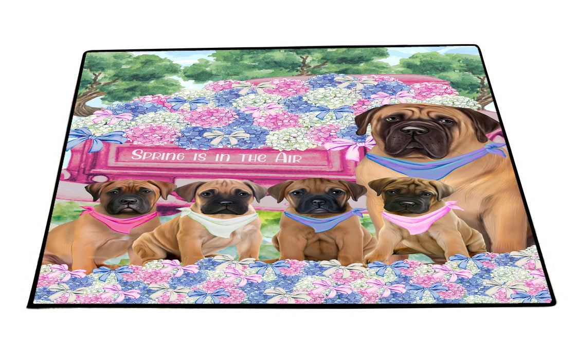 Bullmastiff Floor Mats: Explore a Variety of Designs, Personalized, Custom, Halloween Anti-Slip Doormat for Indoor and Outdoor, Dog Gift for Pet Lovers
