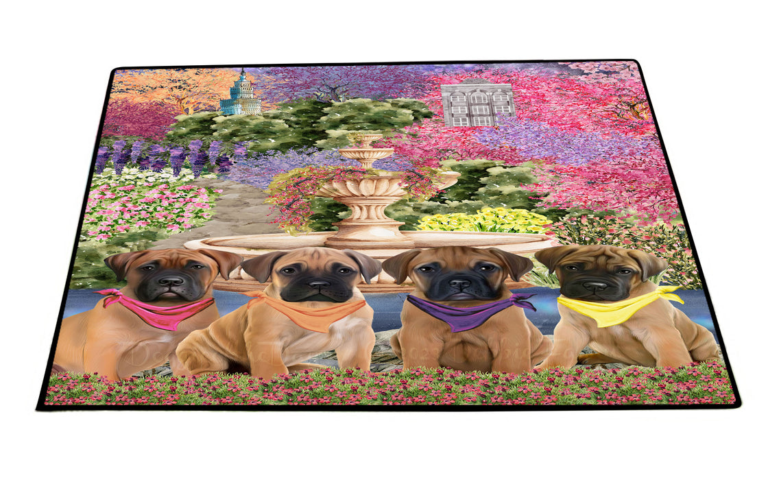 Bullmastiff Floor Mat, Non-Slip Door Mats for Indoor and Outdoor, Custom, Explore a Variety of Personalized Designs, Dog Gift for Pet Lovers