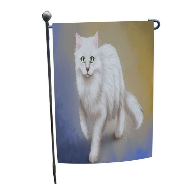 Burmilla Tiffanie Cat Garden Flag