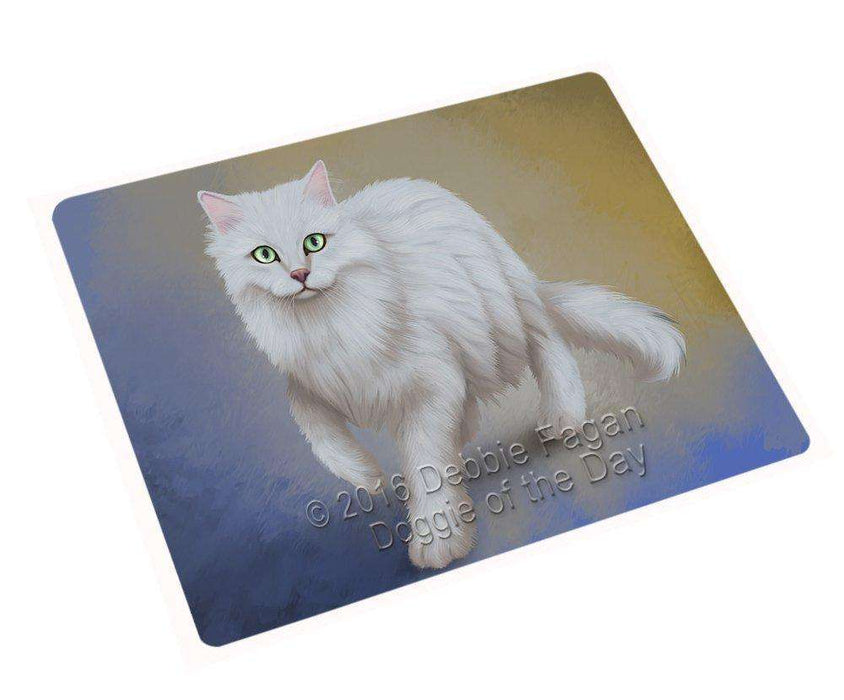 Burmilla Tiffanie Cat Tempered Cutting Board