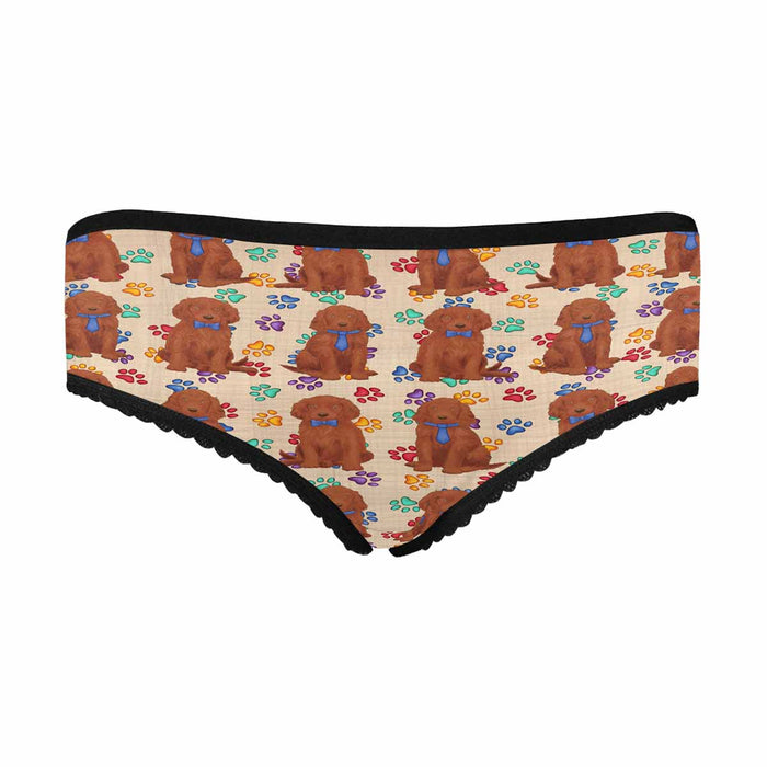 Irish Red Setter Dogs Blue  Women's All Over Print Classic Briefs