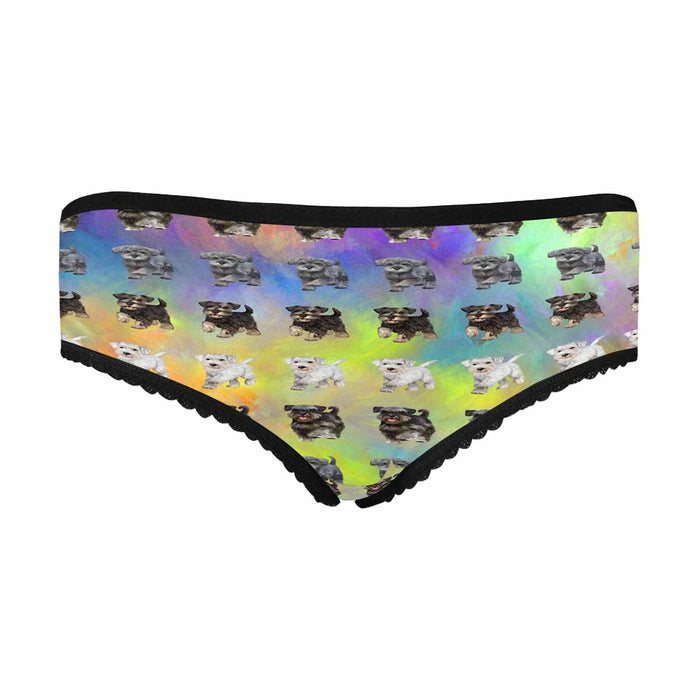 Miniature Schnauzer Dogs  Women&#039;s All Over Print Classic Briefs