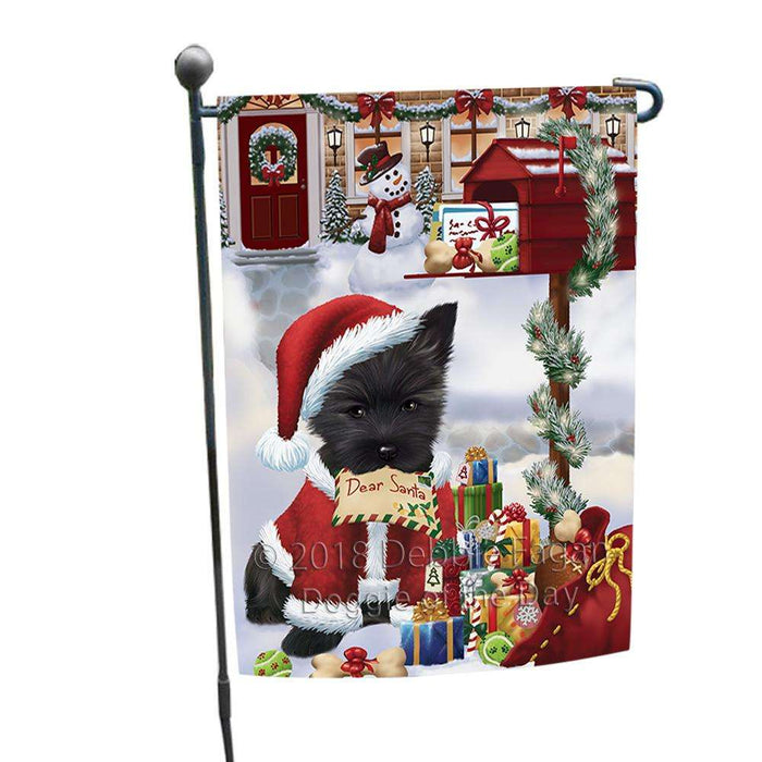 Cairn Terrier Dog Dear Santa Letter Christmas Holiday Mailbox Garden Flag GFLG53945