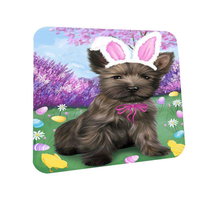 Cairn Terrier Dog Easter Holiday Coasters Set of 4 CST49047
