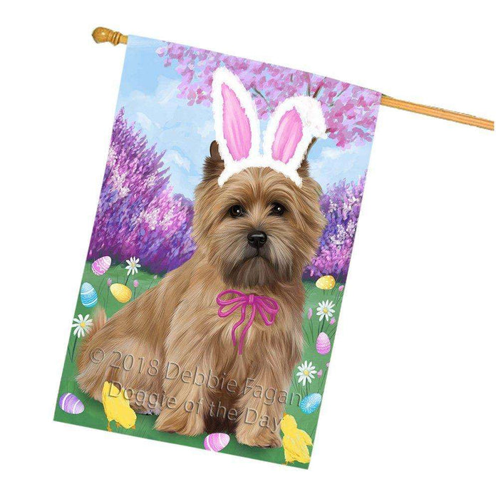 Cairn Terrier Dog Easter Holiday House Flag FLG49050