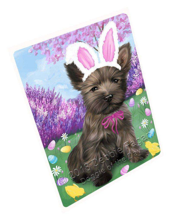 Cairn Terrier Dog Easter Holiday Large Refrigerator / Dishwasher Magnet RMAG54264
