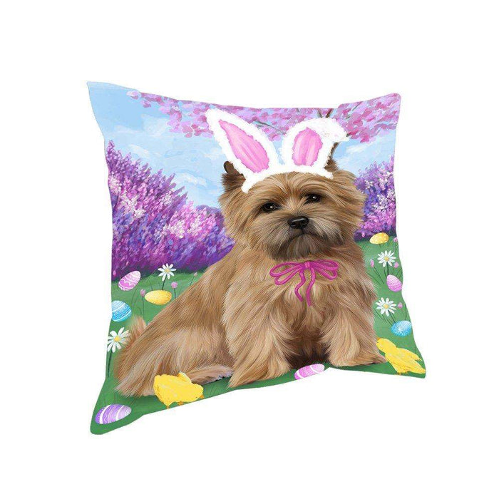 Cairn Terrier Dog Easter Holiday Pillow PIL52196