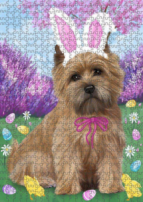 Cairn Terrier Dog Easter Holiday Puzzle with Photo Tin PUZL50298
