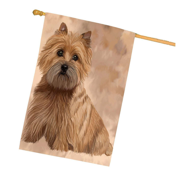 Cairn Terrier Dog House Flag