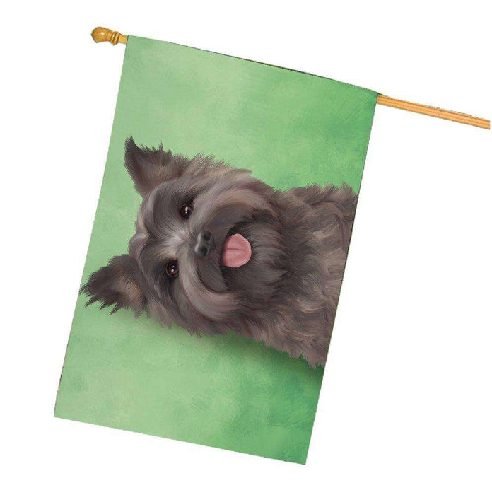 Cairn Terrier Dog House Flag