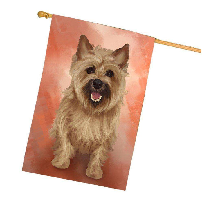 Cairn Terrier Dog House Flag