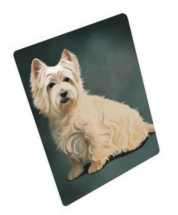 Cairn Terrier Dog Large Refrigerator / Dishwasher Magnet 11.5" x 17.6"