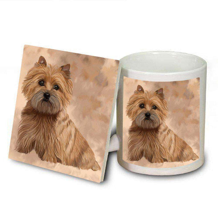 Cairn Terrier Dog Mug and Coaster Set