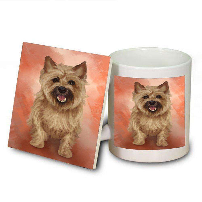 Cairn Terrier Dog Mug and Coaster Set