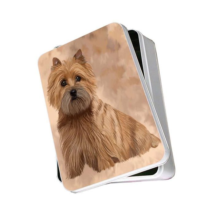 Cairn Terrier Dog Photo Storage Tin