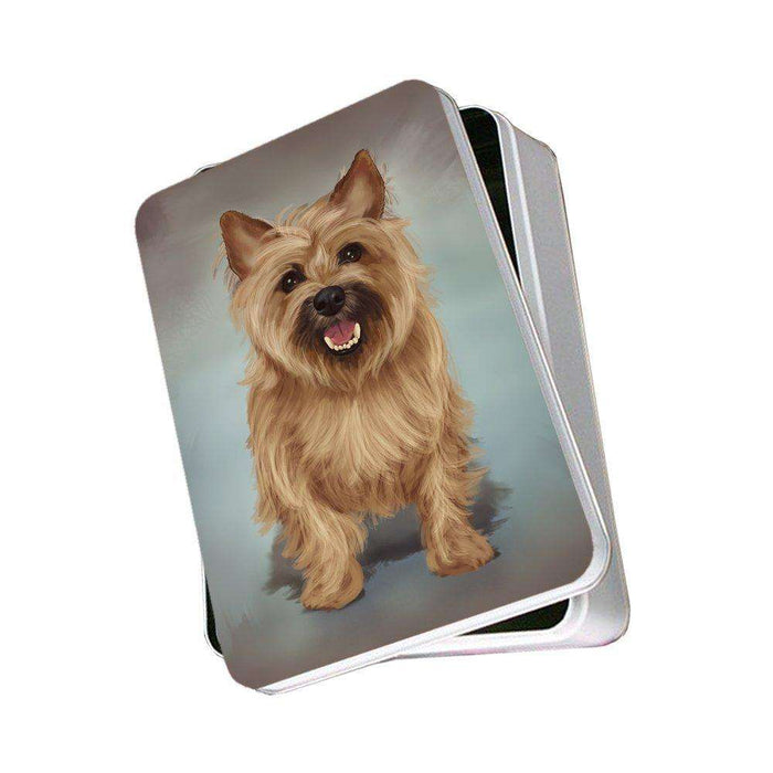 Cairn Terrier Dog Photo Tin