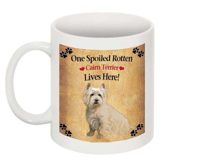 Cairn Terrier Spoiled Rotten Dog Mug
