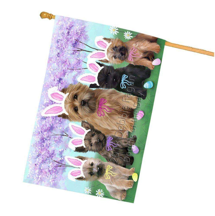 Cairn Terriers Dog Easter Holiday House Flag FLG49051