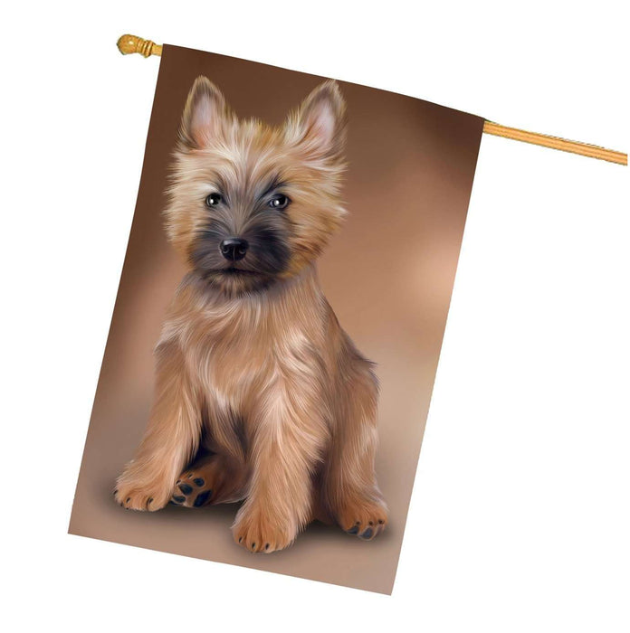 Cairn Terriers Dog House Flag