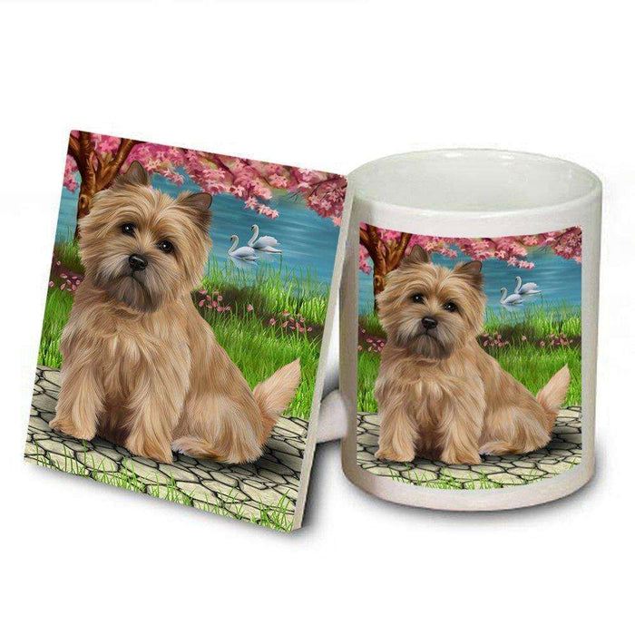 Cairn Terriers Dog Mug and Coaster Set