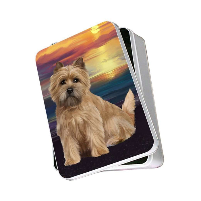 Cairn Terriers Dog Photo Storage Tin