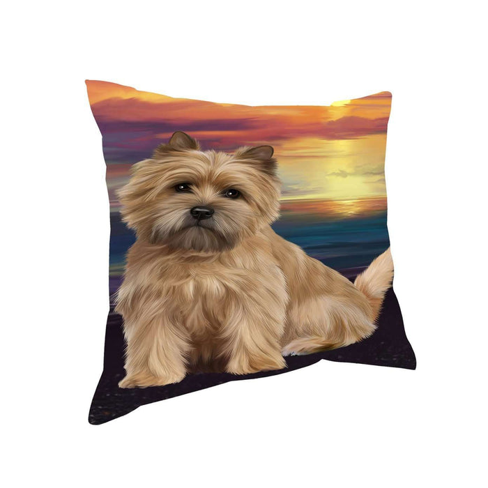 Cairn Terriers Dog Throw Pillow