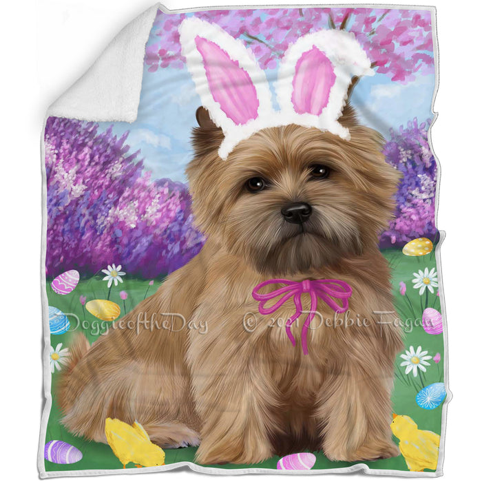 Cairn Terrier Dog Easter Holiday Blanket BLNKT57369