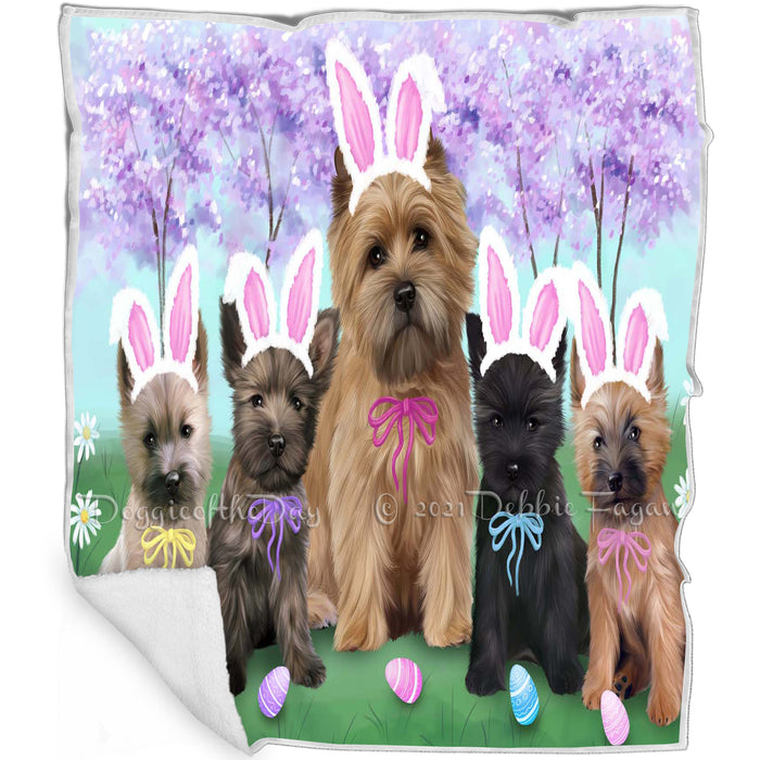 Cairn Terriers Dog Easter Holiday Blanket BLNKT57378
