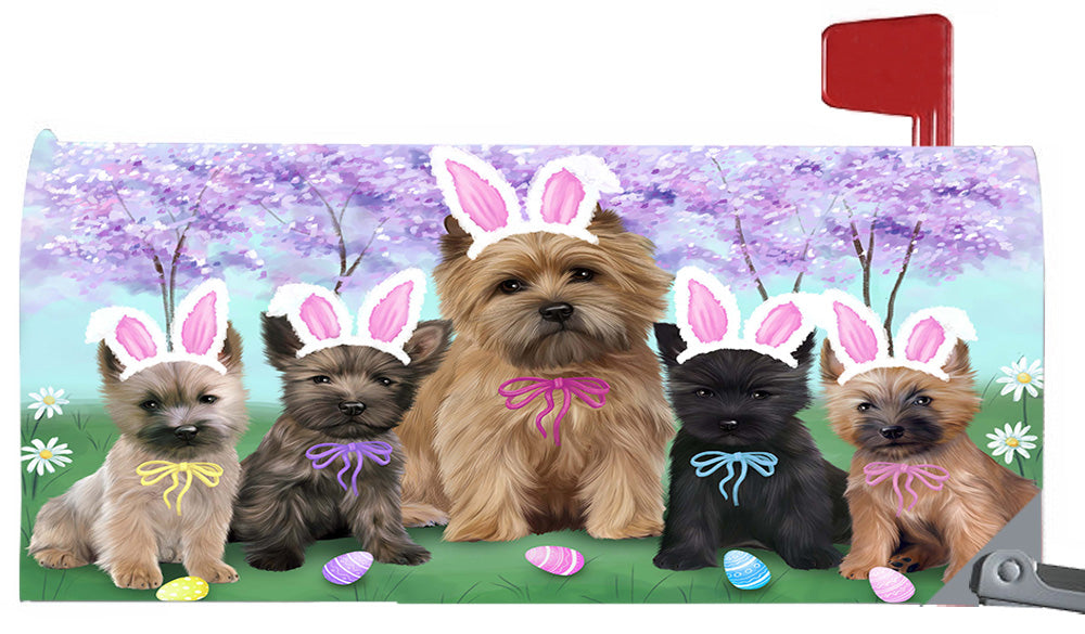 Easter Holidays Cairn Terrier Dogs Magnetic Mailbox Cover MBC48387
