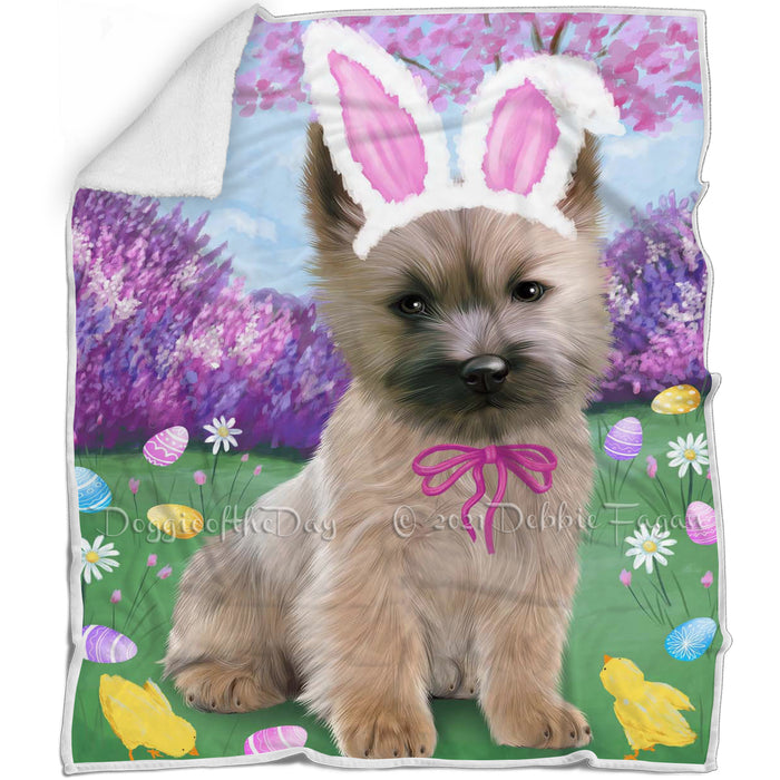 Cairn Terrier Dog Easter Holiday Blanket BLNKT57387