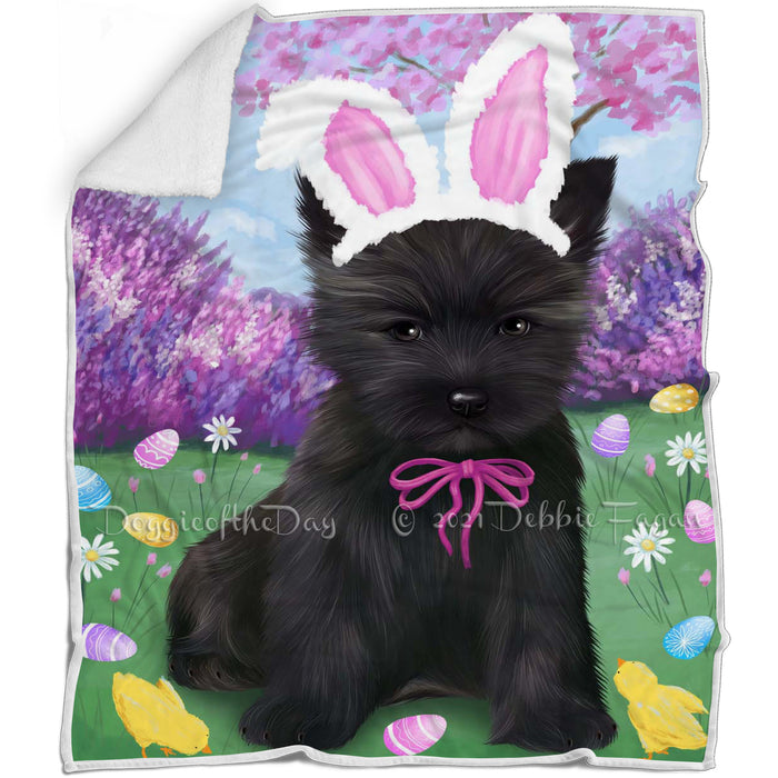 Cairn Terrier Dog Easter Holiday Blanket BLNKT57405