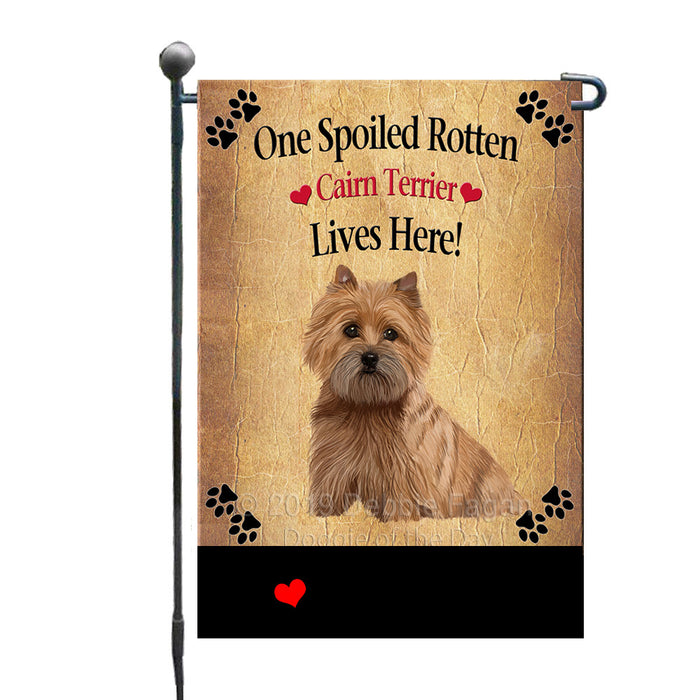 Personalized Spoiled Rotten Cairn Terrier Dog GFLG-DOTD-A63152