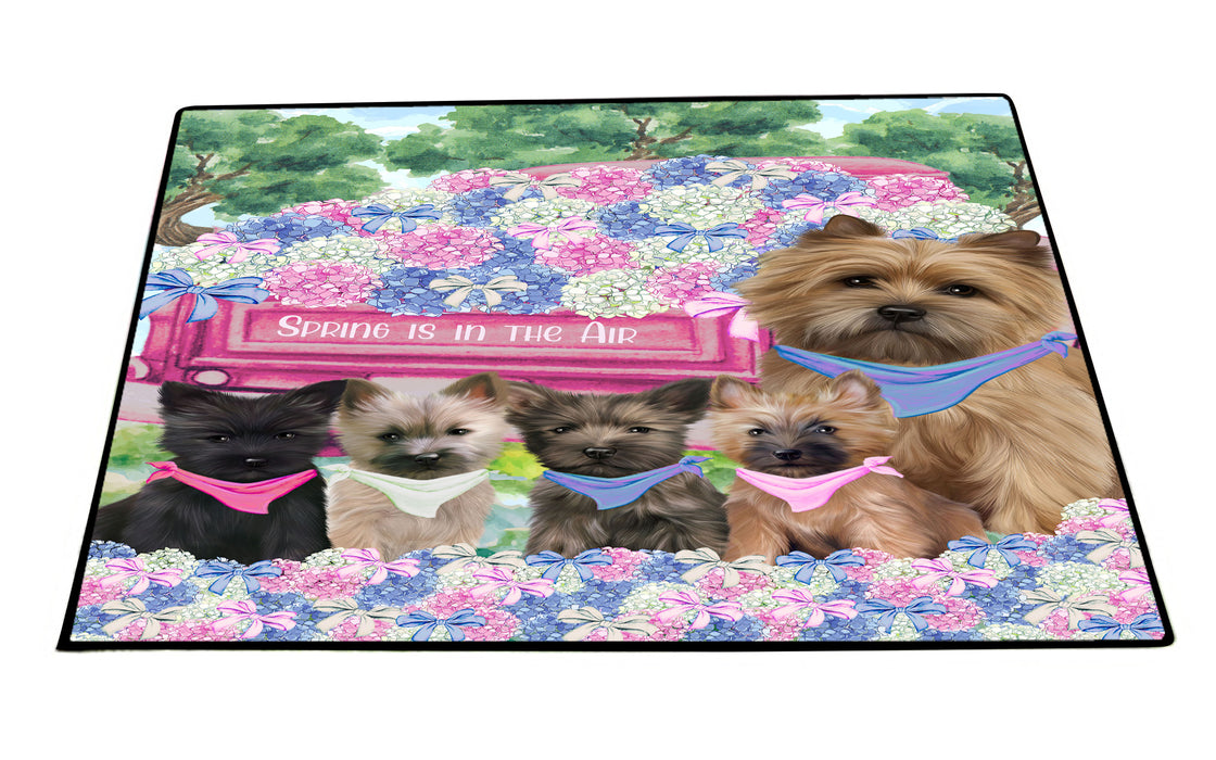 Cairn Terrier Floor Mat: Explore a Variety of Designs, Custom, Personalized, Anti-Slip Door Mats for Indoor and Outdoor, Gift for Dog and Pet Lovers