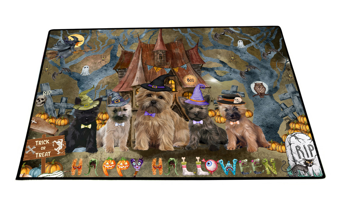 Cairn Terrier Floor Mat: Explore a Variety of Designs, Custom, Personalized, Anti-Slip Door Mats for Indoor and Outdoor, Gift for Dog and Pet Lovers