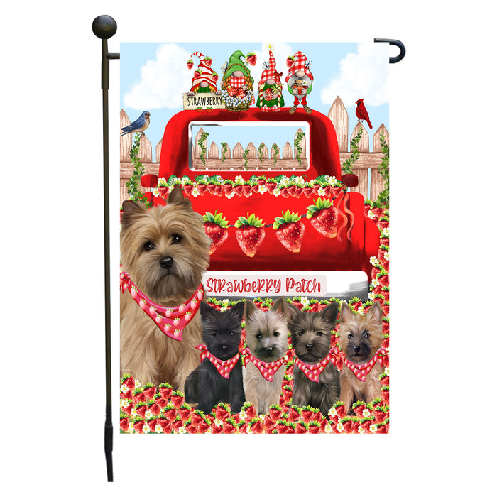 Cairn Terrier Garden Flag: Explore a Variety of Custom Designs, Double-Sided, Personalized, Weather Resistant, Garden Outside Yard Decor, Dog Gift for Pet Lovers