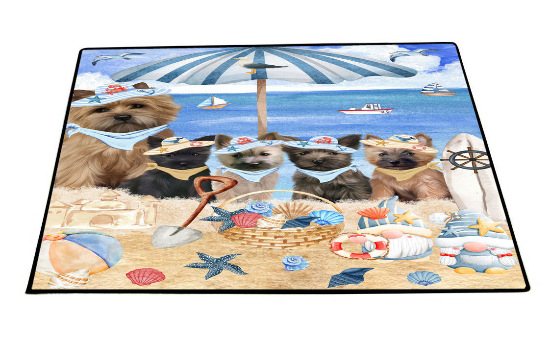 Cairn Terrier Floor Mat and Door Mats, Explore a Variety of Designs, Personalized, Anti-Slip Welcome Mat for Outdoor and Indoor, Custom Gift for Dog Lovers