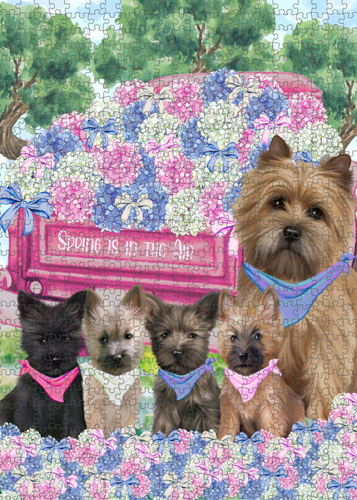 Cairn Terrier Jigsaw Puzzle: Interlocking Puzzles Games for Adult, Explore a Variety of Custom Designs, Personalized, Pet and Dog Lovers Gift