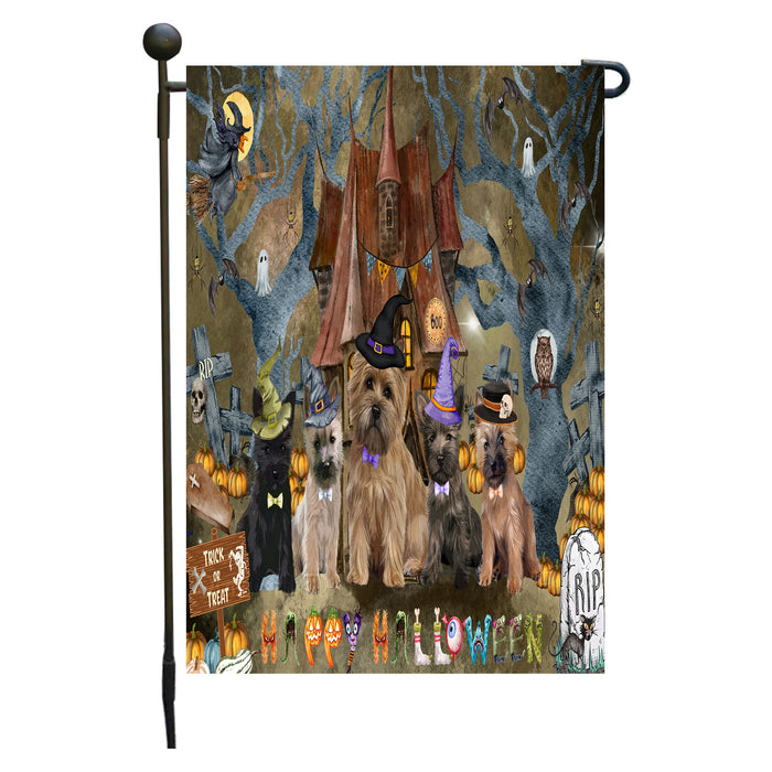 Cairn Terrier Garden Flag: Explore a Variety of Designs, Personalized, Custom, Weather Resistant, Double-Sided, Outdoor Garden Halloween Yard Decor for Dog and Pet Lovers