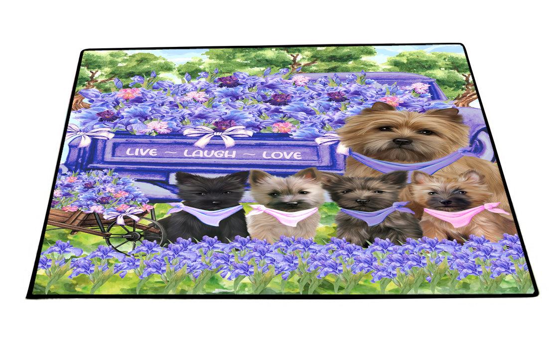 Cairn Terrier Floor Mats and Doormat: Explore a Variety of Designs, Custom, Anti-Slip Welcome Mat for Outdoor and Indoor, Personalized Gift for Dog Lovers