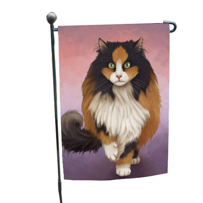 Calico Cat Garden Flag