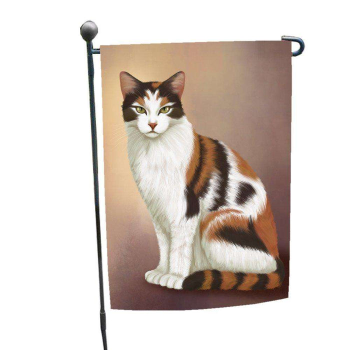 Calico Cat Garden Flag