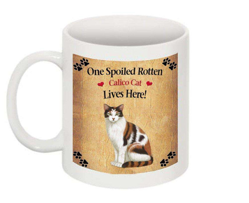 Calico Spoiled Rotten Cat Mug
